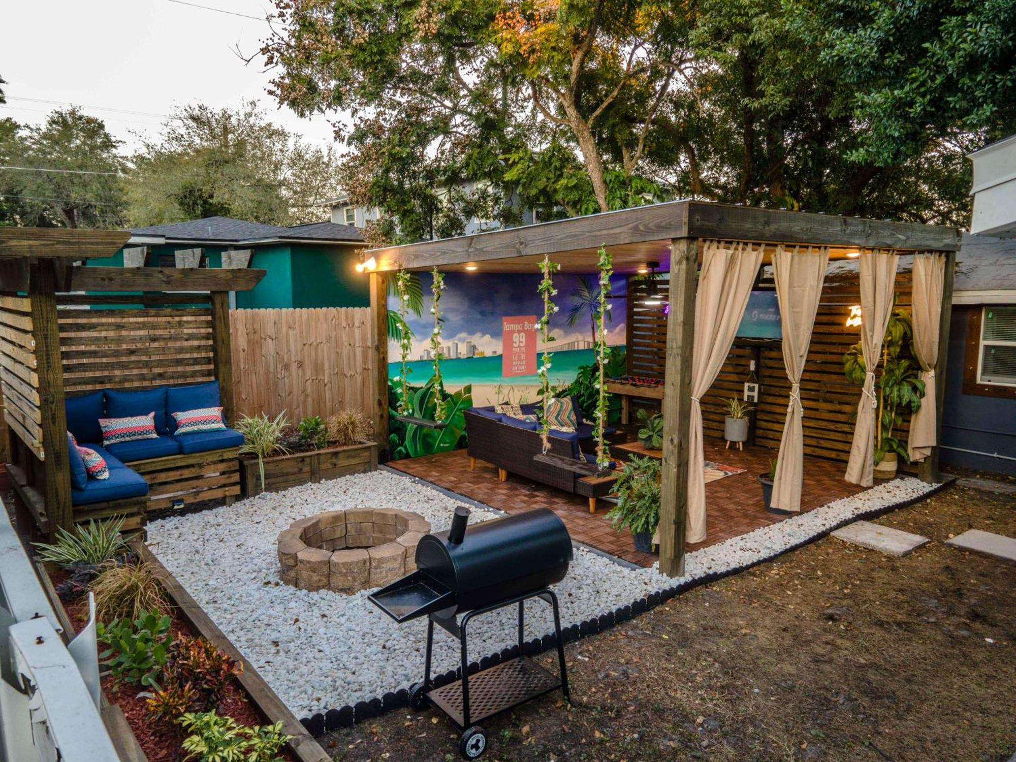 Luxury 5-Br House, Tampa Downtown With Cottage Esterno foto